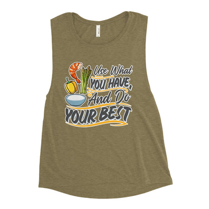 Do Your Best Ladies’ Muscle Tank
